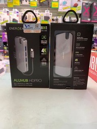 ENERGEA ALUHUB HD PRO 8 IN 1 SUPERSPEED ALUMINIUM 3.1 USB-C HUB