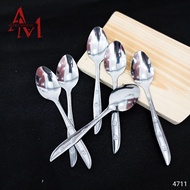 878 STAINLESS SILVER SPOON BINTANG (4711)