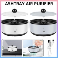 Purifier Ashtray Multifunctional Smokeless Electronic Ashtray with Filter and Fragrance Tablet Detachable Indoor Ashtray Rechargeable Ashtray Air Purifier  SHOPCYC5839