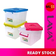 LAVA (21L) Medium Storage Box / Kotak Simpanan / Toy Organizer / Cloth Storage STBX767