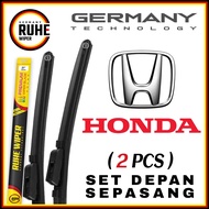 [1 PASANG] Serasi dengan Honda Accord City Civic FD FB FE FC BRV HRV CRV Jazz Stream Ruhe Germany AA