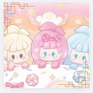 NUNU The Outfit Diary Figure Series Mini Beans 3CM Authentic