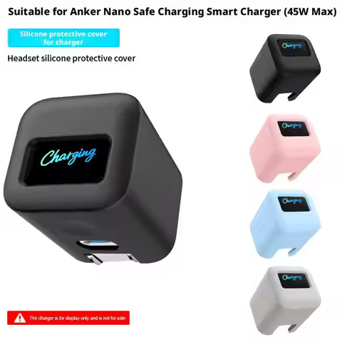 Silicone Protective Case for Anker Nano Digital Charger Protective Case, Anti-Scratch Shockproof Cov