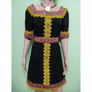 Baju Tradisional moden Sabah/Dress Rungus corak sinombitan