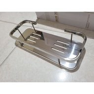 Stainless steel box soap rack / stainless shampoo rack / shampoo soap bathroom rack