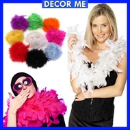 [READY STOCK] 190CM FEATHER BOA STRIP CRAFT COSTUME DRESSUP PARTY FLOWER DECOR(02093)