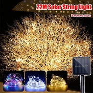 200LED Outdoor Solar Light LED Fairy Lights String Deepavali Christmas Party Garland Solar Garden Lights 8Modes