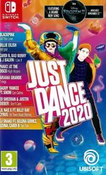 【全新未拆】任天堂 SWITCH NS 舞力全開2020 JUST DANCE 2020 中文版【台中恐龍電玩】