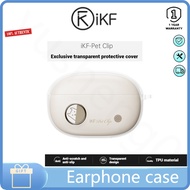 iKF Pet Clip exclusive headphone protective case Charging case transparent silicone ear case