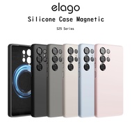 ELAGO Silicone Case Magnetic Premium Grade Shockproof From America For Galaxy S25 Ultra (New)