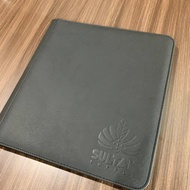 Sultan Playset 12P Leather Binder (12 Pocket) Black