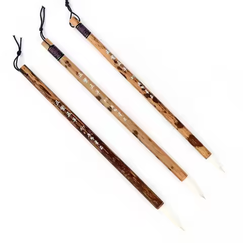 Woolen Purple Rabbit Hair Brush Pen Chinese Calligraphy Brush Pen Regular Script Running Cursive Wri