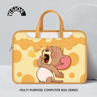 bag laptop bag VISION Cute Jerry Laptop Bag Portable for Apple macbook15 Point 6 Inch New Air13.3 Huawei matebook Lenovo Women's 14 Inner Bag Pro Protective Cover