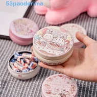 PAODERIMA Tin Box, Tinplate Exquisite Candy Box, Earphone Container Three-dimensional Pattern Portable Vintage Biscuit Storage Box Easter