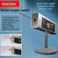 High-precision laser intelligent angle meter, digital display tilt box, mini laser level, tilt meter