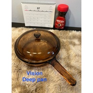 vision cookware deep pan