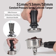 51MM 53MM 58MM Calibrated Constant Pressure Coffee Tamper 30Lbs For Delonghi Breville Espresso Acces