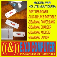 MODEM WIFI 4G LTE UNLOCK ALL GSM MULTIFUNGSI USB PORTABLE SUPORT MULTI KARTU SEMUA G S M 4 G UNTUK P