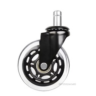 Heyman 1PCS IKEA Office Ghế Caster Bánh xe Thay thế 3 inch Duty Duty Caster Con lăn Ghế Ghế Ghế Ghế 