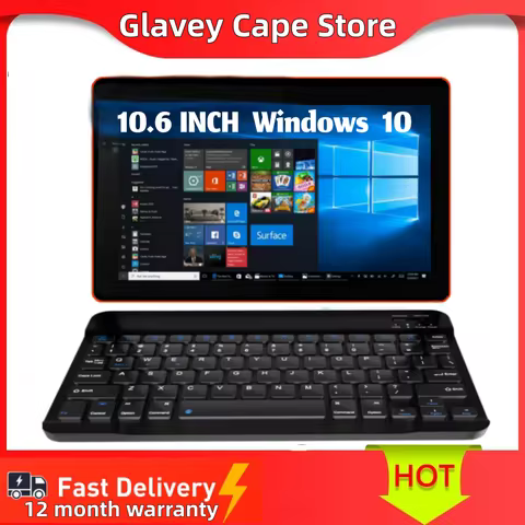 Sales 10.6'' Windows 10 C24 Tablet PC 2GRAM 32GROM Z3735F CPU 1366 x 768 IPS Screen Quad Core WIFI U