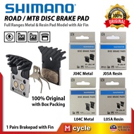 [100% ORIGINAL] SHIMANO Disc Brake Pad Replacement Brakepad Road MTB Cyclocross J04C J05A L04C L05A 