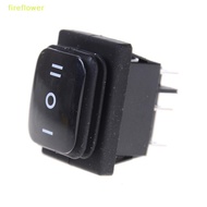 [fireflowerM] 12V  Waterproof 6Pin DPDT Self Loing Rectangle Roer Switch [NEW]