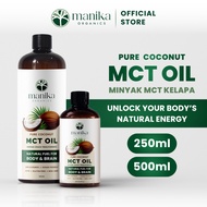 PURE MCT OIL - C8 & C10 [Odorless, No Fillers, Unflavored, Ketogenic]