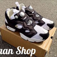 Reebok Pump Fury 熊貓 香奈兒