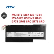 ORI MSI BTY-M6K GF63 GS63VR 7RF 7RG GF75VR GF63-8RC 8RD 9SC GF75-3RD 8SC Laptop Battery