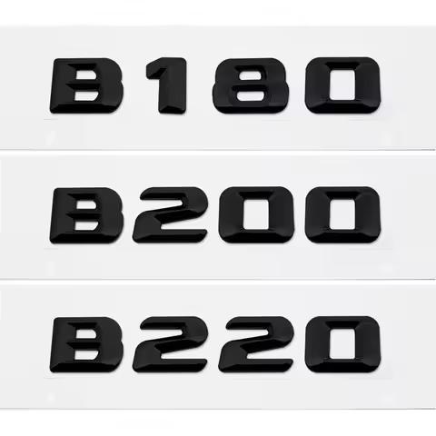 Car Styling For Mercedes Benz B180 B220 B200 Trunk Rear Number Letters Badge Emblem Sticker For W245