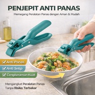 [Anti-Heat & Anti-Slip]Anti-Slip & Anti-Heat Kitchen Tongs Multifunctional Silicone Tongs for Kitche