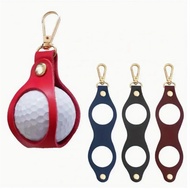Beg mini bola golf tersedia dalam stok, beg pinggang kulit PU golf, beg bola golf, beg golf tunggal,