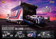 (特價)現貨 代理 特典 MegaHouse CFC DX 閃電霹靂車 SUGO 車隊運輸車10V5000 精塗 貨櫃車
