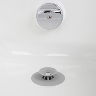 【Umbra】按壓式矽膠水槽濾網(岩灰10.5cm) | 排水孔