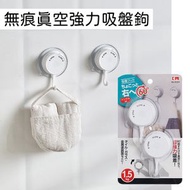 KM - 2個裝 旋式吸盤掛勾 小號2個裝 無痕真空強力吸盤鉤 吸盤掛鉤
