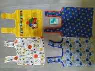 Miffy 。mercis bv。 小型環保袋。shopping bag。購物袋。全新。紙巾做比例。一套 4 個 $100