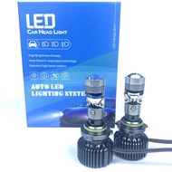 Factory Direct Sales Cars LED Small Lens Headlight9012 H7 H11Headlight Motorcycle Headlight In Stock