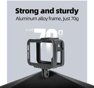 實體店鋪/SF TELESIN 70g Aluminium Alloy Frame Case Compatible for GoPro Hero 13 /12 / 11 / 10 / 9 Black,