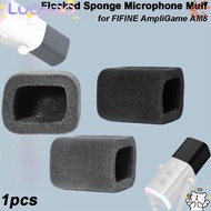 LUOYAO 1pcs Mic Windscreen Cover, Noise Reduction Windproof Microphone Muff, Flocked Sponge Foam Rep