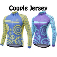 Baju Sepeda Lengan Panjang Couple Pria Wanita / MTSPS