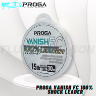 PROGA VANISH Fluorocarbon FC100% 30M Fishing Shock Leader