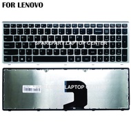 Keyboard Lenovo P500 P500A Z500 Z500A Z500G Silver Frame