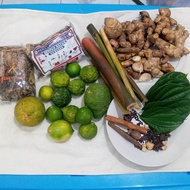 Bahan Oukup karo/mandi uap/sauna/rempah