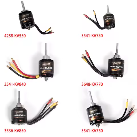 FMS RC Airplane Plane Motors Brushless 5060 4258 4250 3648 3536 3541 3948 KV540 KV580 KV360 KV850 Mo