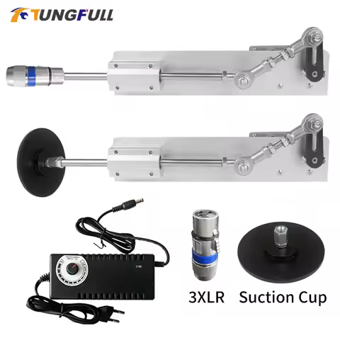 Reciprocating Cycle Linear Actuator Stroke 3-15CM DC 12V 24V Gear Adjustable Telescopic Linear Actua