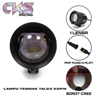 LAMPU TEMBAK SOROT LED CREE KENZO KZ30 BISA MENGUBAH MODE CAHAYA BULAT - KUMMA.id