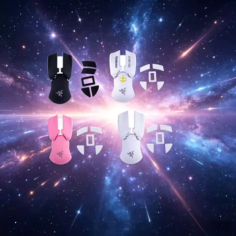 Original external plastic shell repair and replacement parts for Razer Viper Ultimate wireless mouse