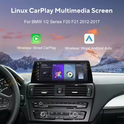 Car Radio 10.25 inch Linux Carplay For BMW 1 2 Series F20 F21 2012-2017 EVO Multimedia Player Stereo