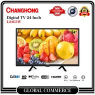 Changhong LED TV Digital 24 Inch 24G5W HD TV-HDMI-USB Movie L24G5W