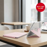 Acrylic HD Magnetic Y-Fold Cover Compatible with iPad 10.2 10.5 POL 10th Gen A16 7 8 9 Air 3 Pen Hol